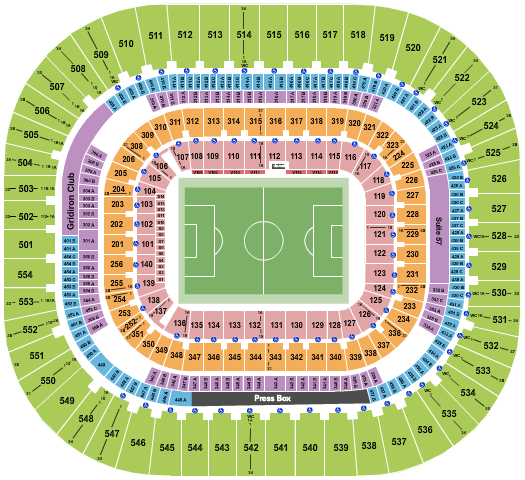 Bank Of America Stadium Copa America Seating Chart